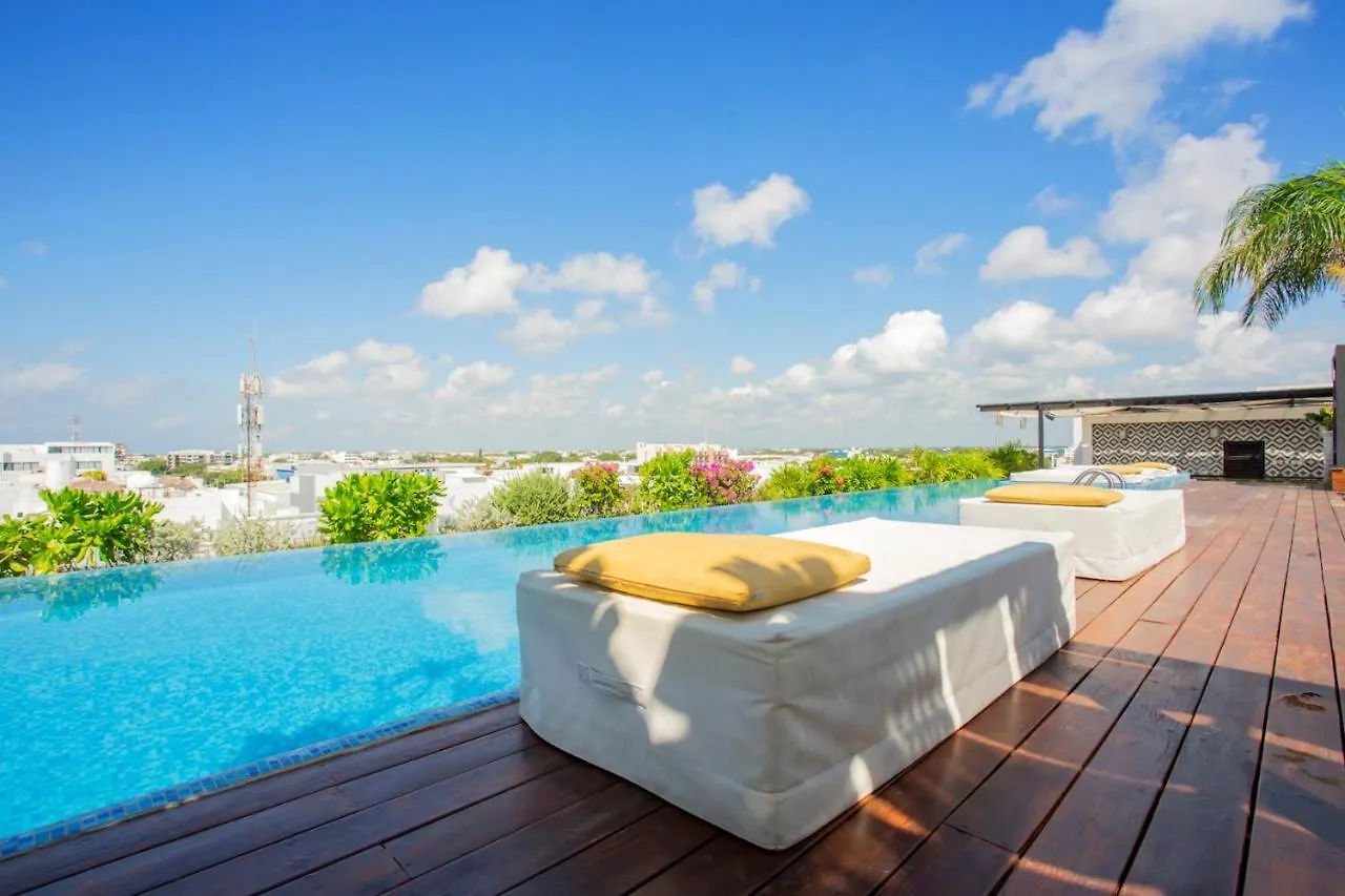 Lovely One Bedroom With Amazing Terrace View Playa del Carmen Apartamento