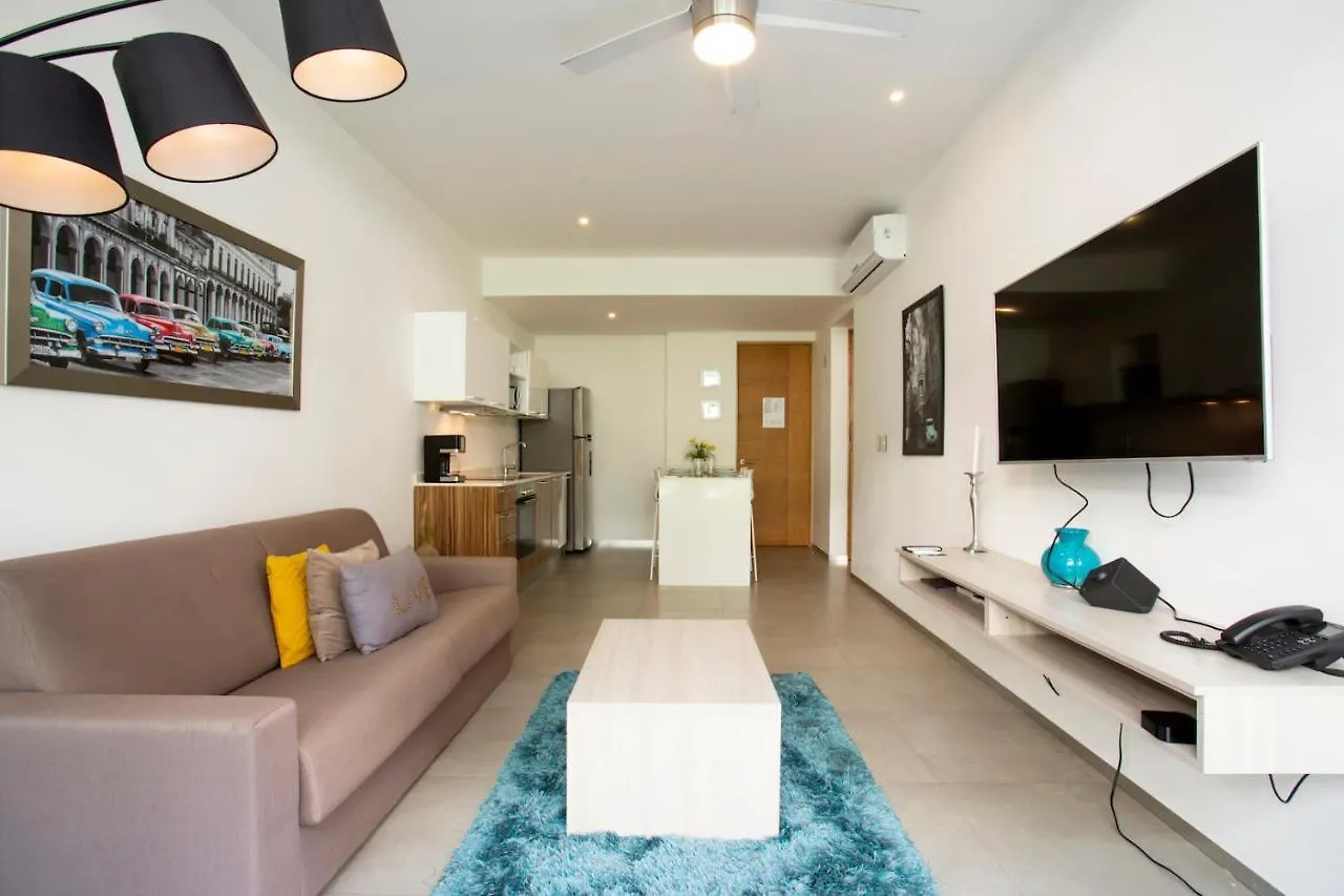 Lovely One Bedroom With Amazing Terrace View Playa del Carmen México